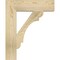 Ekena Millwork Olympic Block Rough Sawn Bracket, Douglas Fir, 4"W x 18"D x 22"H BKT04X18X22OLY05RDF - alternate 2